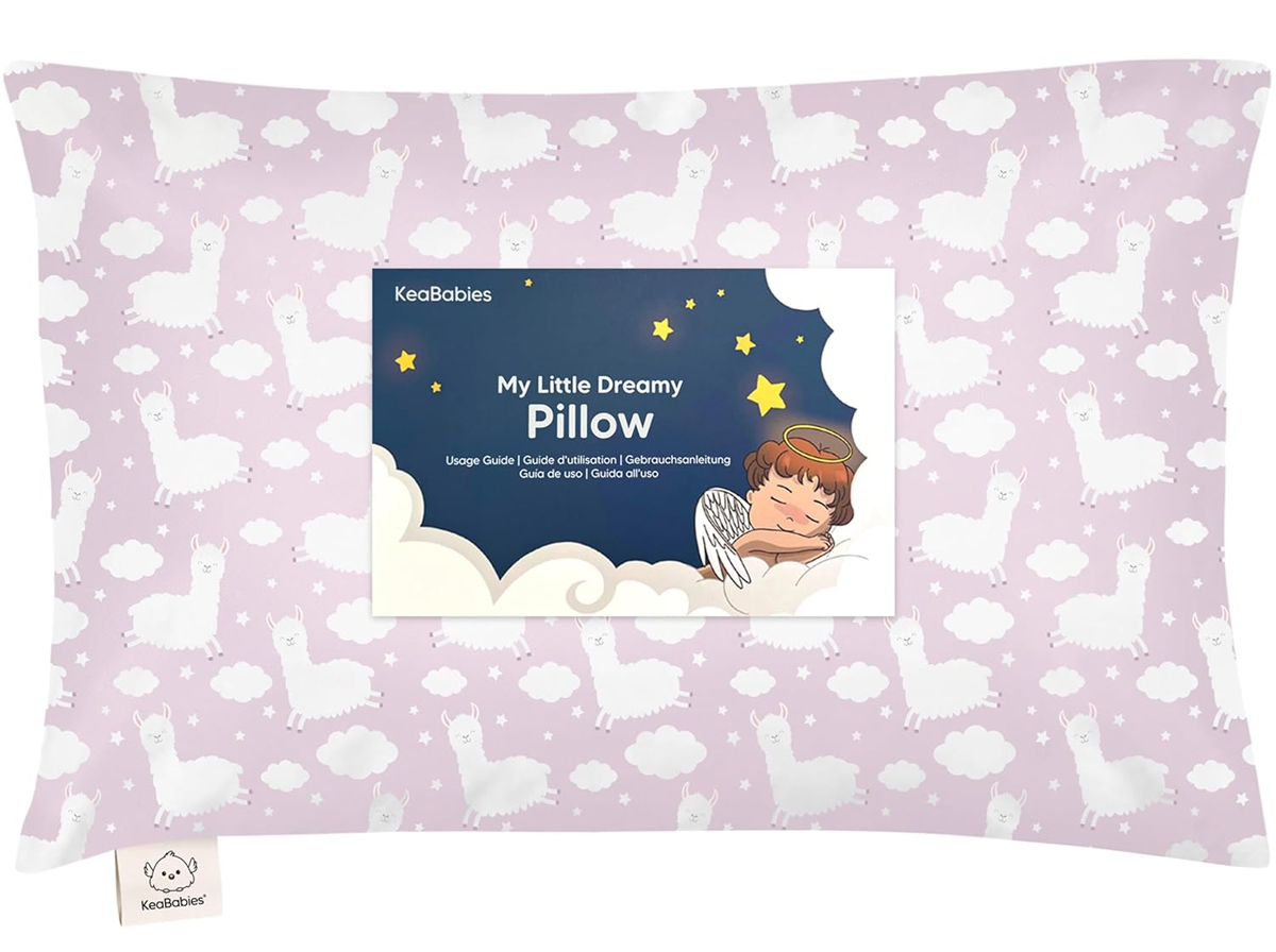 KEABABIES baby pillow with pillowcase