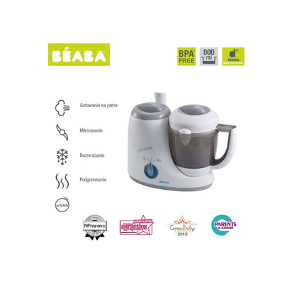 BEABA Babycook Original 4w1 ROBOT WIELOFUNKCYJNY – parowar, mikser, rozmrażacz i podgrzewacz dla dzieci