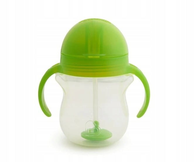 MUNCHKIN Tip&Sip tasse anti-fuite 6m+ 207ml paille lestée