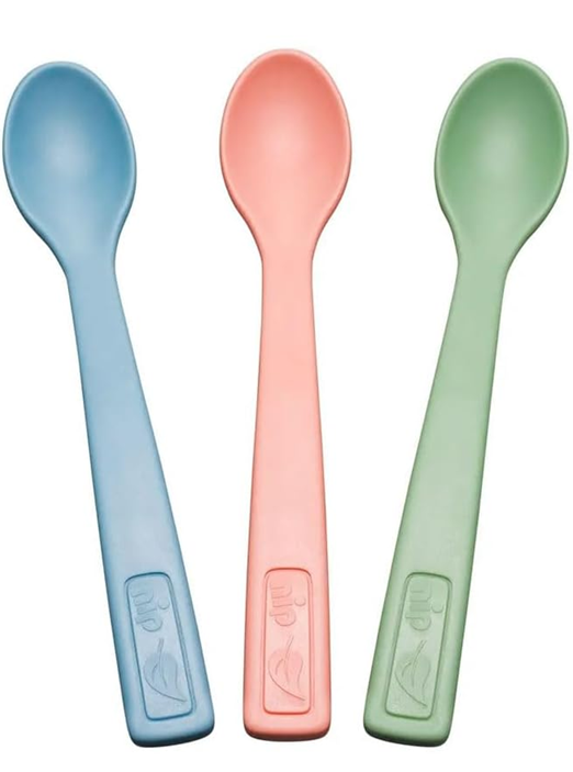 NIP Eat Green Löffel-Set 3 Stück 14 cm 4m+