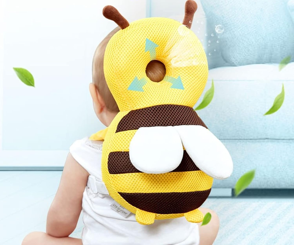 BABY HEAD PROTECTOR ochrona głowy i pleców przy nauce chodzenia PSZCZOŁA