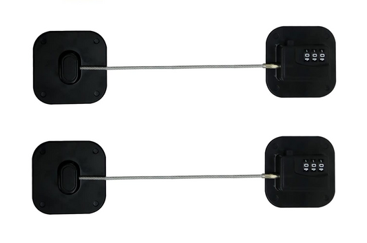 CHILD SAFETY LOCK zabezpieczenie na szyfr do szafek i szuflad 2 sztuki