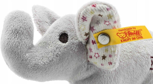 STEIFF mini szeleszcząca grzechotka SŁOŃ 11 cm