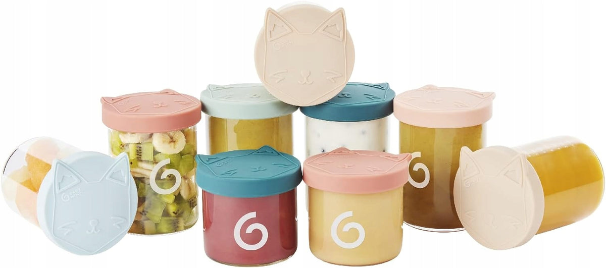 BABYMOOV ISY BOWLS récipients EN VERRE 6x250 3x120