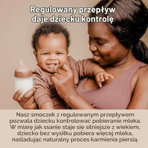 Suavinex Zero Zero anti-kolikflaske 270 ml 3m+ medium flow (M)