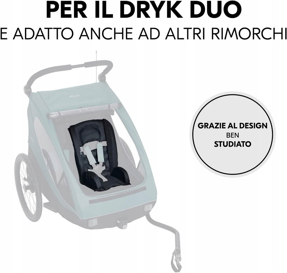 HAUCK inserție reducătoare pentru remorcă de bicicletă