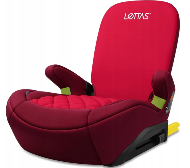 LETTAS I-SIZE autósülés ülésmagasító III. csoport ISOFIX-szel