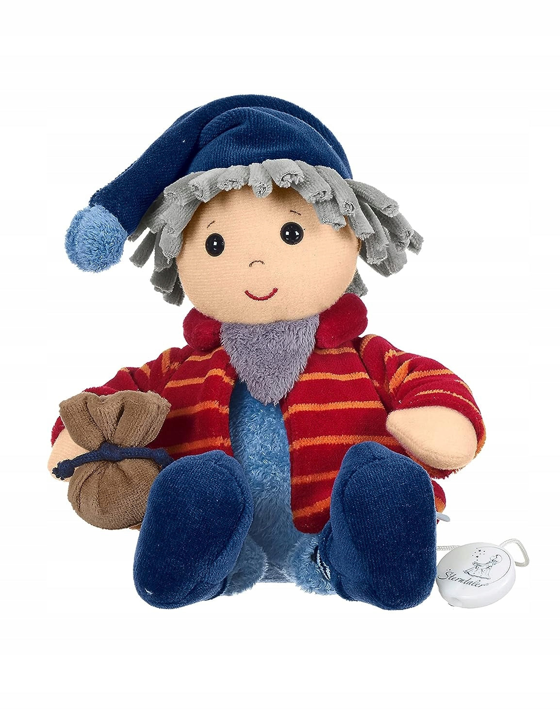 STERNTALER Sandmann knuffel met muziekdoosje 23 cm "N