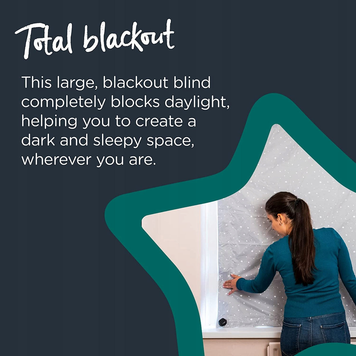 TOMMEE TIPPEE travel blackout blind with suction cups