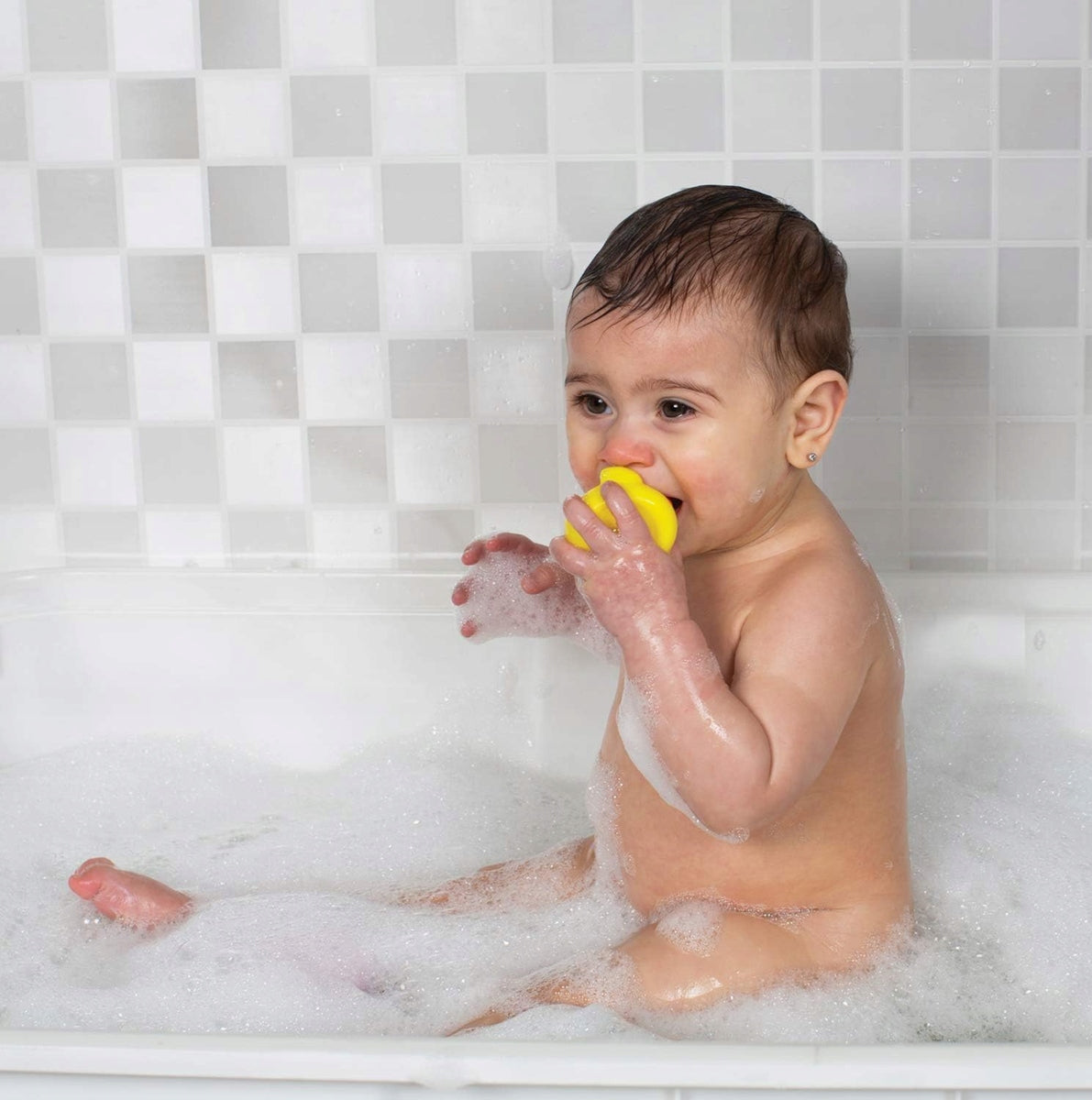 PLAYGRO Bright Baby Duckies gumis fürdőkacsák 6 hónap+ 4 db