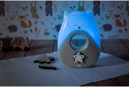 CHICCO Sweet Lights éjszakai lámpa dallamokkal és hangokkal BAGOLY 13,5 18 db cm
