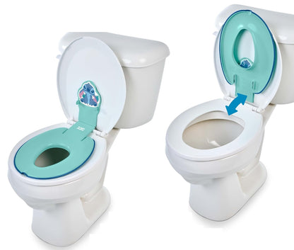 Bright Starts Flip Sit toiletsæde med Stitch 18m+
