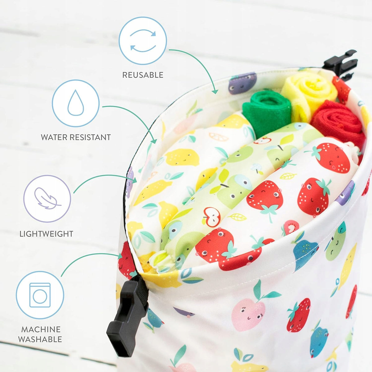 BAMBINO MIO sac impermeabil pentru scutece ude