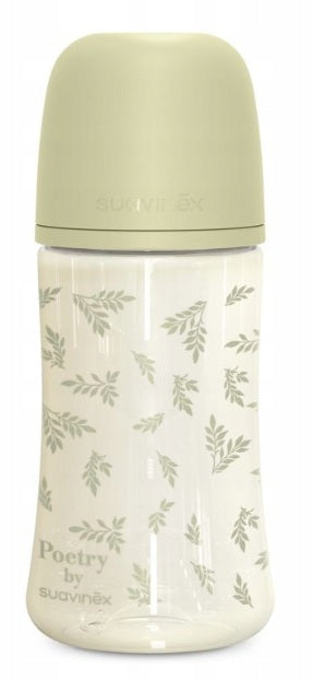 SUAVINEX sticlă cu tetină simetrică SX PRO 270ml 3m+