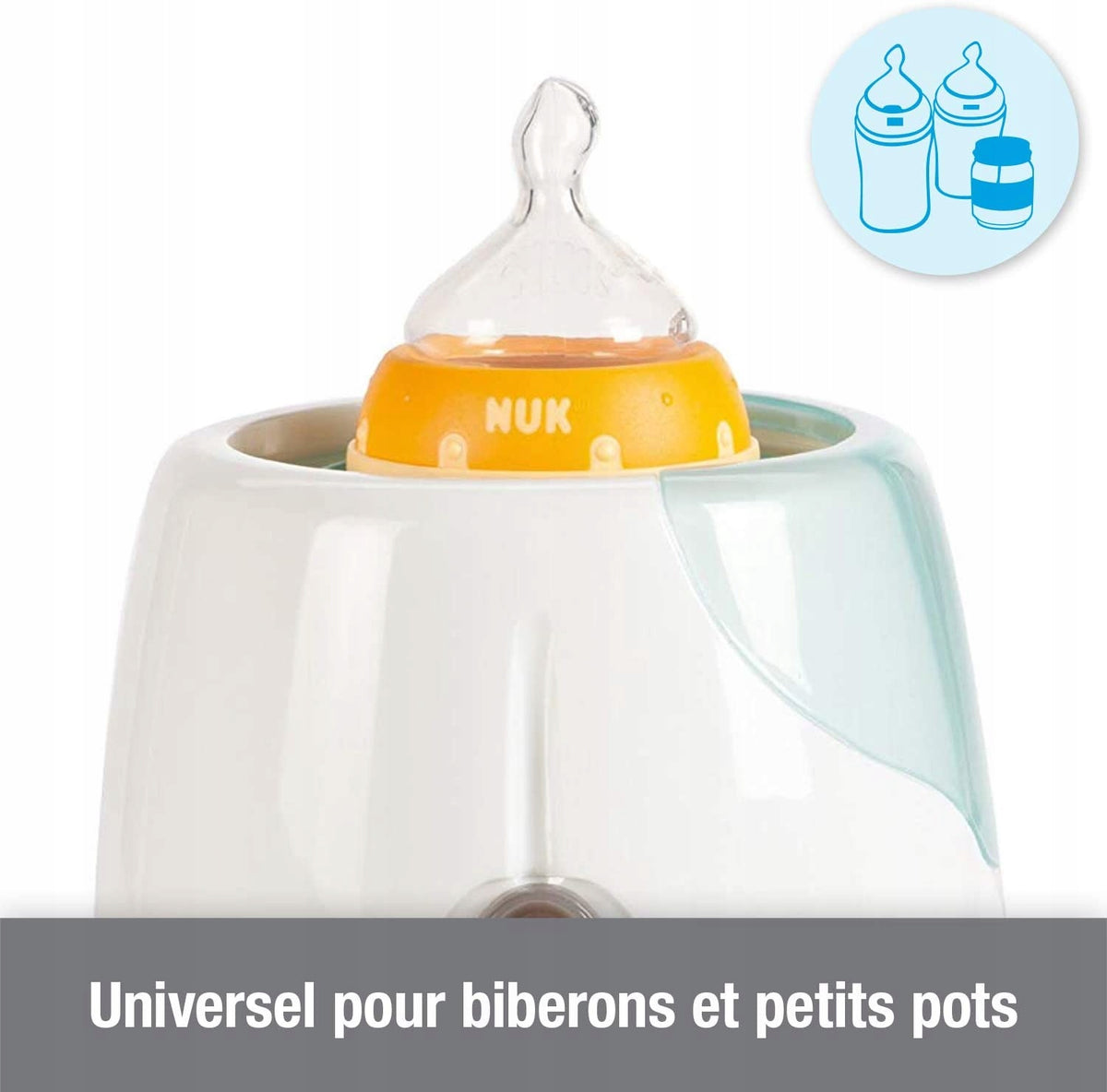 NUK Thermo Rapid bottle and jar warmer for home use