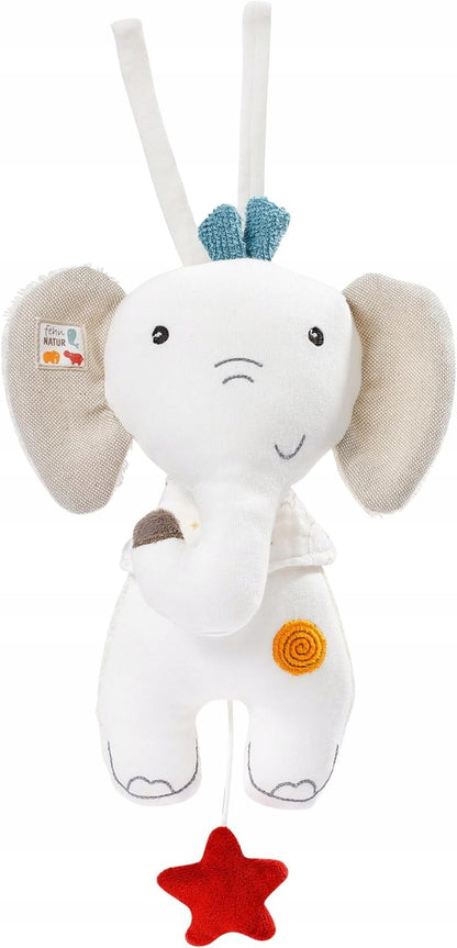 FEHN NATURE elefant din pluș BioBumbac 24cm