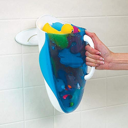 Munchkin Bath Toy Scoop kurv til badelegetøj blå