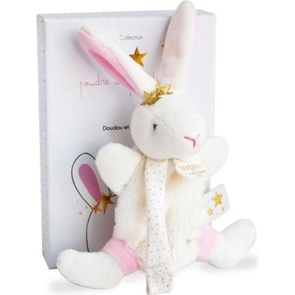 DOUDOU et COMPAGNIE lapin avec attache-tétine