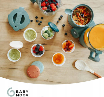 BABYMOOV Babybols recipiente 6 x 180 ml ECO bio-material