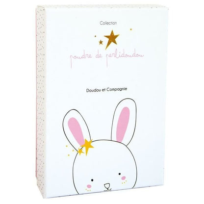 DOUDOU et COMPAGNIE lapin avec attache-tétine