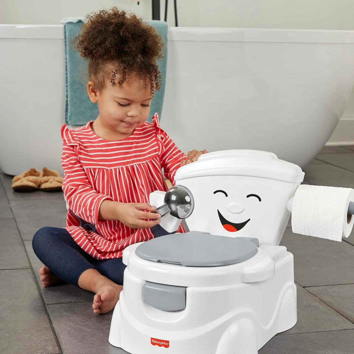 FISHER PRICE potte Mit Første Toilet DE