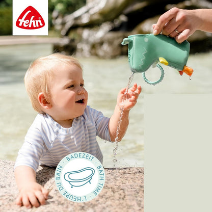 FEHN Plansch & Play crocodile arrosoir jouet de bain 10 x 16 cm