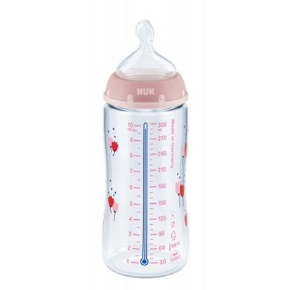 NUK First Choice+ cumisüveg 300 ml 6–18 hónap cumi M