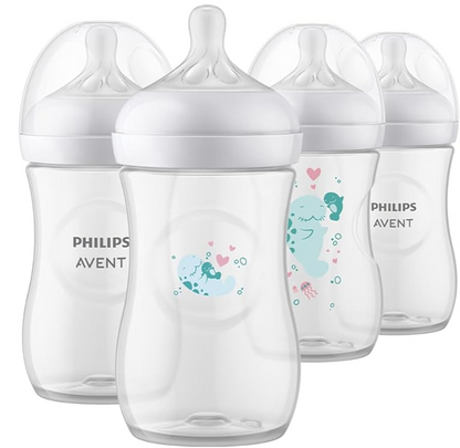 PHILIPS AVENT Natural RESPONSE sutteflaske 260 ml 1md.+ x4