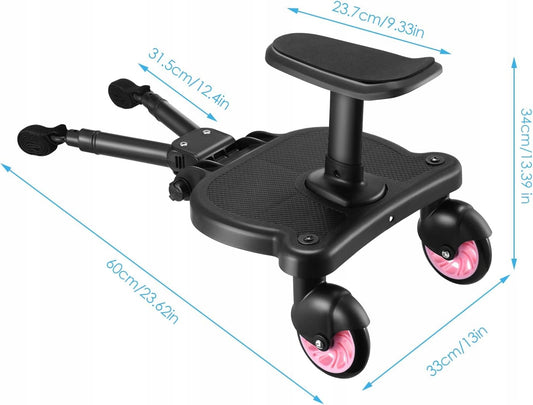 FNRIDS plataforma universal para cochecito capacidad de carga 25 kg