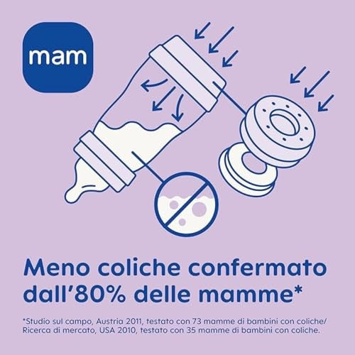 MAM Easy Start butelka antykolkowa 260ml 2m+