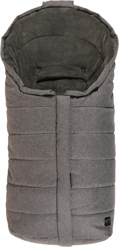 KAISER Ella gri sac de dormit pentru scaun auto POLAR de iarnă
