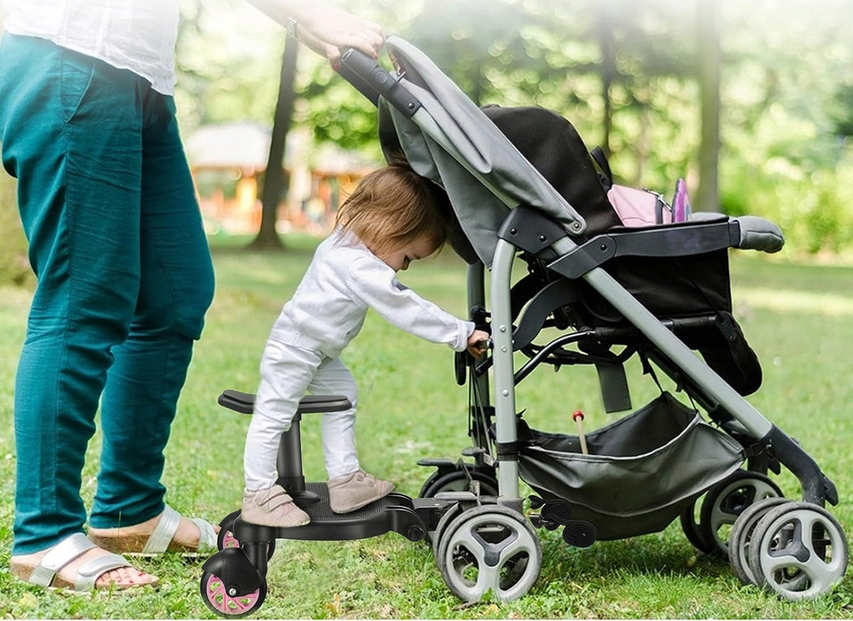 FNRIDS marchepied universel pour poussette, capacité de charge 25 kg