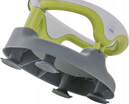 ROTHO Babydesign krzesełko do kąpieli 13kg, zielono-szare, BPA free, fotelik dla dzieci 7-16 m
