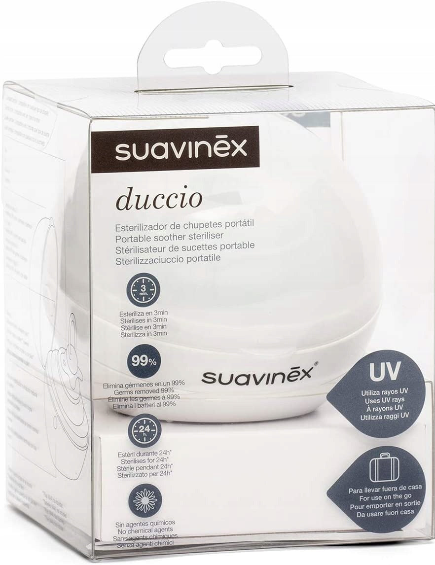 SUAVINEX Duccio STERYLIZATOR smoczków UV 9 cm – zdjęcie produktu 5