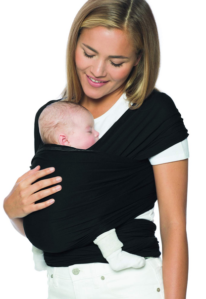 ERGOBABYbaby slingcolour black100% viscose (eucalyptus and acacia).from newborn to approx. 11.3 kgergonomic M