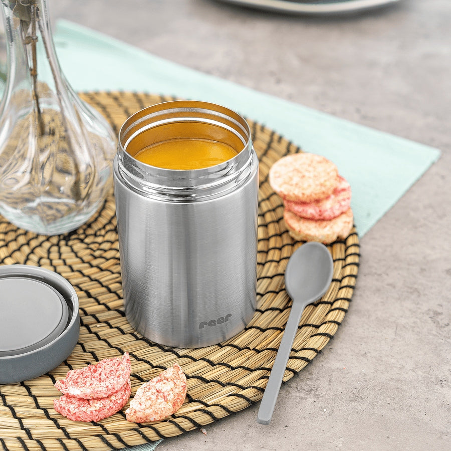 REER Pure LUNCHTHERMOS van roestvrij staal, 300 ml