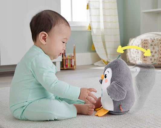 FISHER-PRICE HNC10 pinguino dondolante con melodie 21 cm