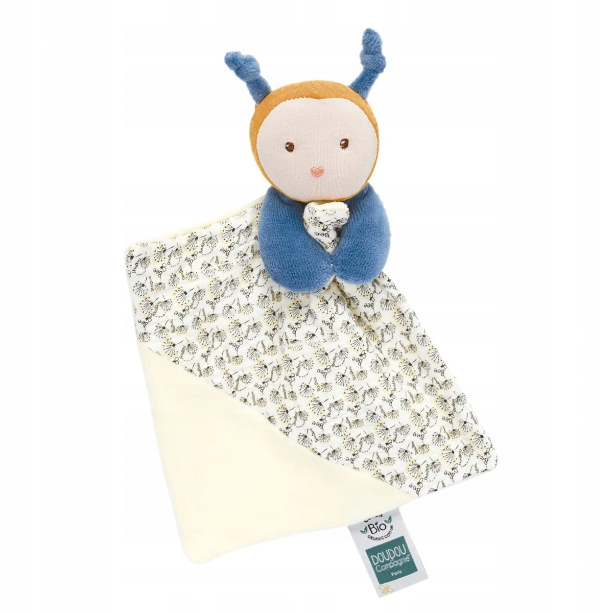 DOUDOU et COMPAGNIE pszczoła komforter PRZYTULANKA organic