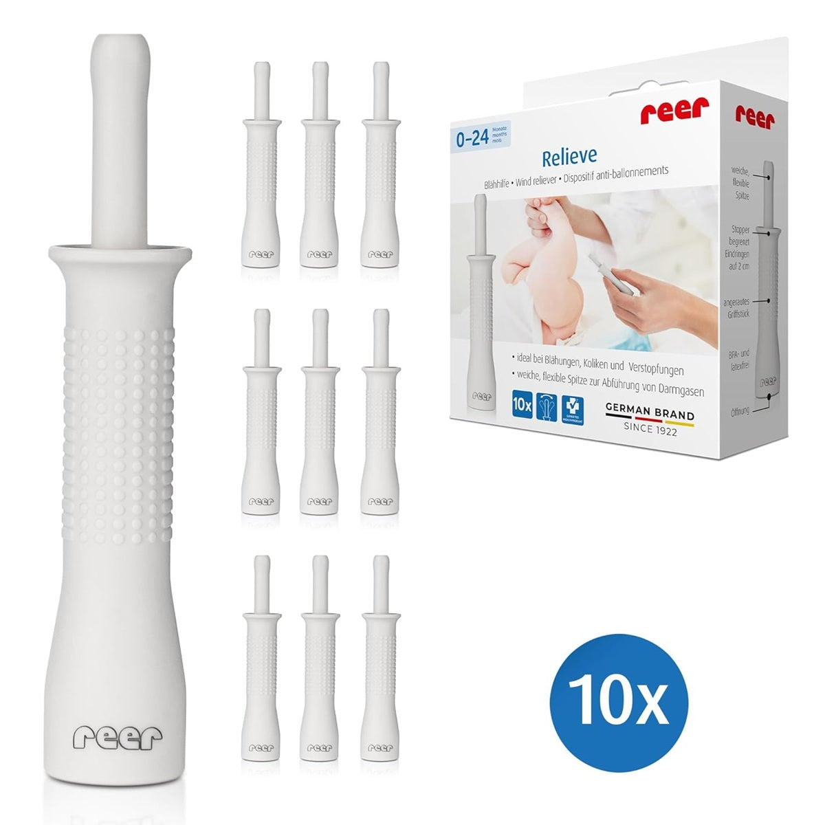 REER Relieve rectal catheter for infants