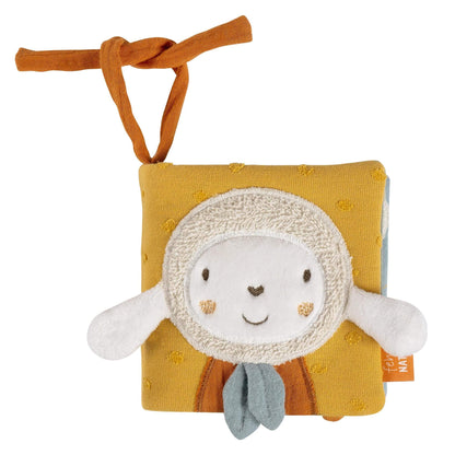 Fehn fehnNATUR książeczka sensoryczna Owieczka 11x11 cm – zdjęcie 1