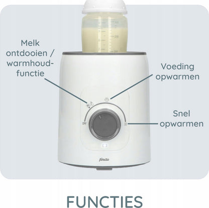 ALECTO flessen- en pottenwarmer en sterilisator BW600