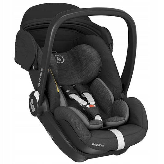 MAXI-COSI MARBLE fotelik samochodowy gr 0 ISOFIX, czarny fotelik dla dziecka, stan używany, komfort i bezpieczeństwo