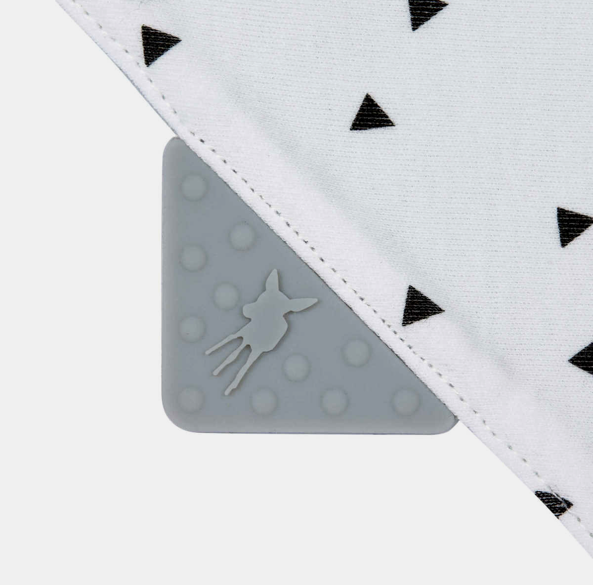 LASSIG bandana szilikon rágókával 0-12 m