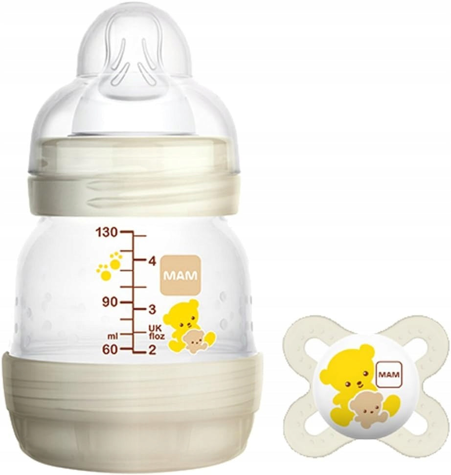 MAM Anti-Colicanti-colic bottle + sootherage 0 months+capacity 130 mlnipple size 0materials polypropylene