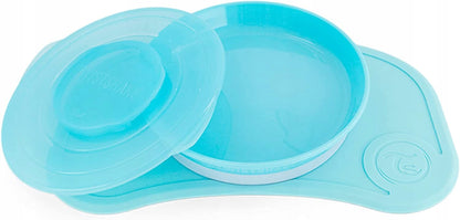 TWISTSHAKE Click Mat MINI + bowlplate mat and bowlcolour bluematerial siliconenew condition, packaging may