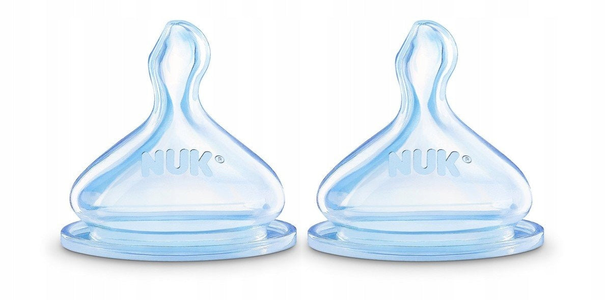 NUK Serenity+ smoczki do butelki 0-6m