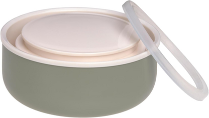 LASSIG Food Jar Happy Prints MADTERMOKANDE i rustfrit stål 350 ml
