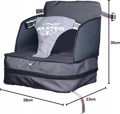 ROBA chaise haute de voyage pour bébé ROCK STAR BABY