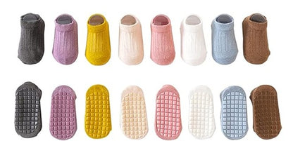 WDMIYA chaussettes antidérapantes pour tout-petits M 1-3 ans x8
