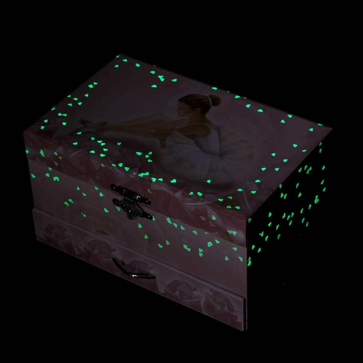 TROUSSELIER Boîte à bijoux ballerine à remontoir, boîte à musique Chopin "Nocturnes"
